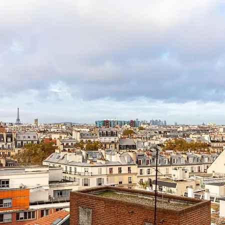 Apartment Guestready - Chic Avec Vue Panoramique Paris
